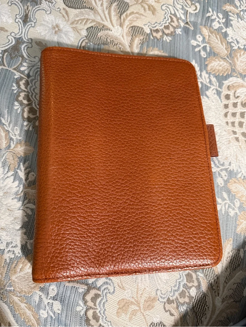 Franklin Covey Cognac Brown 6 Ring Planner Binder